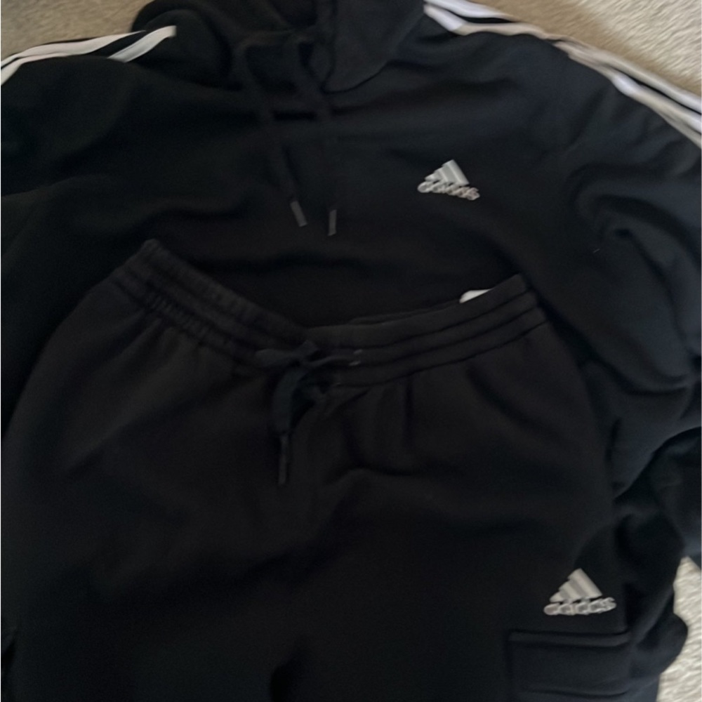 Adidas Hoodie  Xl and Sweat Pants Large
